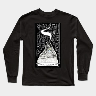 The King of Swords - The Tarot Restless Long Sleeve T-Shirt